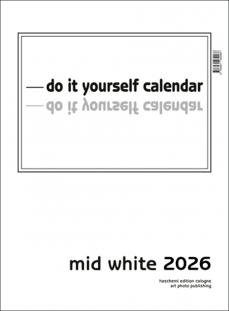 MID WHITE BLANKOKALENDER DIY BASTEL SELBSTGESTALTEN